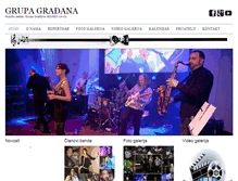 Tablet Screenshot of grupagradjana.com